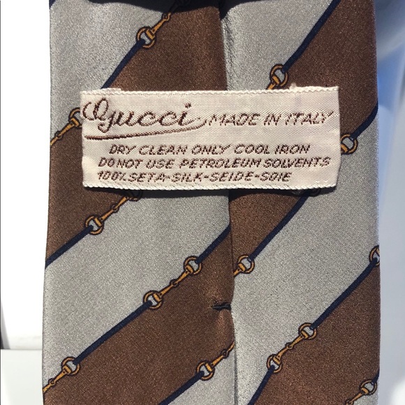 GUCCI Horsebit tie - Picture 3 of 6